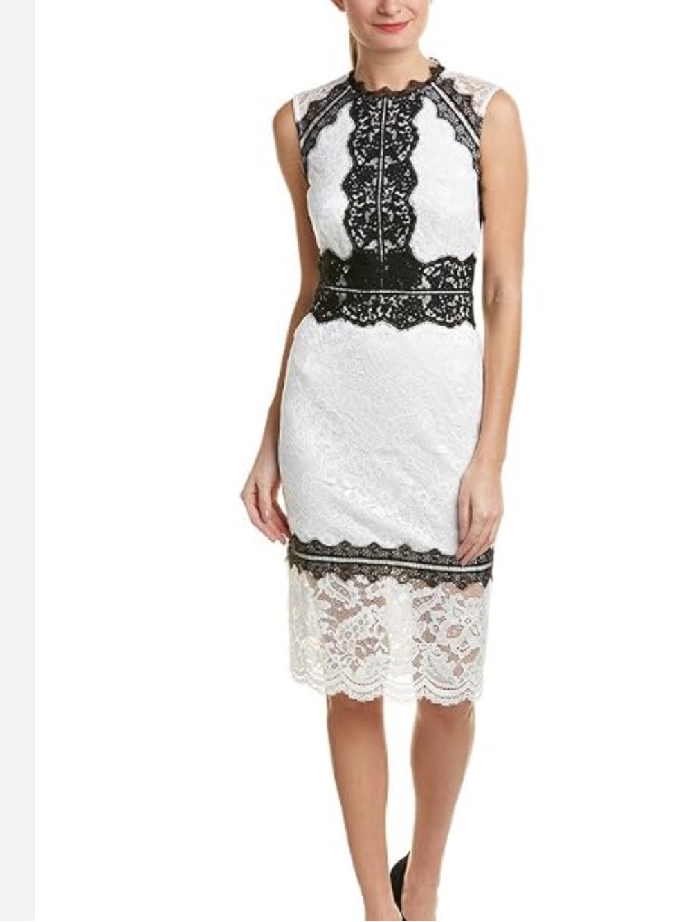 Bebe Cream Lace dress size 4